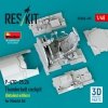 RESKIT RSU48-0495 P-47D-25,26 Thunderbolt cockpit (Detailed edition) for MiniArt kit (3D Printed) (1/48)